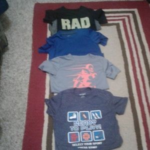 Boys athletic shirts